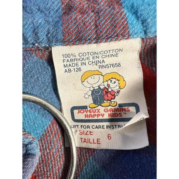 Raggedy Andy Vintage Child's Halloween Costume Size 4T-6-Wig, Shirt Pants - Picture 4 of 12